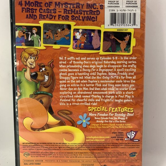 Scooby-Doo  Where Are You!: Season One Volume 2 (DVD) Animation - Picture 2 of 3